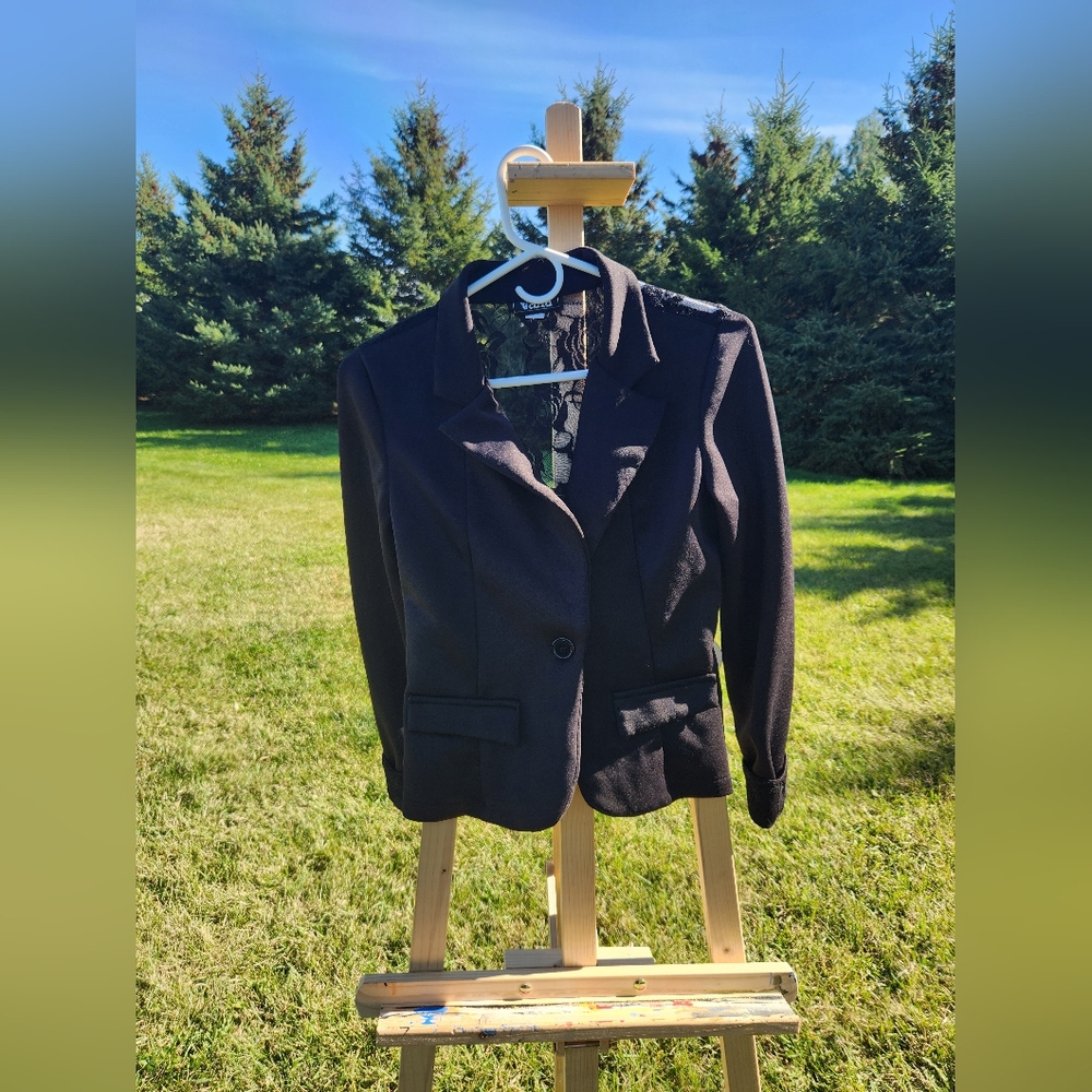 Elegant suit jacket size medium by Valia.